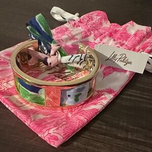 Lilly Pulitzer Multicolor Gold-Trimmed Bracelet